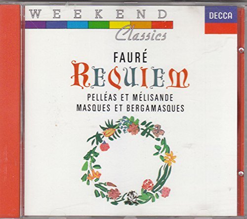 G. Faure/Requiem/Pelleas/Masques@Danco (Sop)/Souzay (Bari)@Ansermet/Suisse Romande Orch