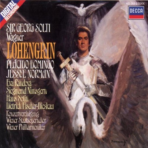 Wagner R. Lohengrin Comp Opera Domingo Norman Randova & Solti Vienna Po 
