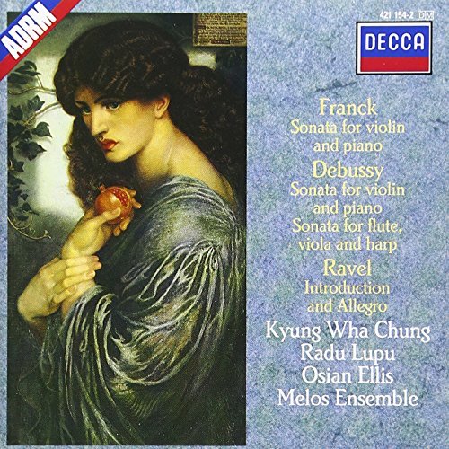 Franck/Debussy/Ravel/Son Vn (2)/Intro & Allegro@Chung/Lupu/Ellis@Melos Ens Of London