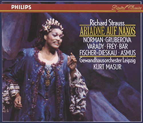R. Strauss/Ariadne Auf Naxos-Comp Opera@Norman/Gruberova/Varady/Frey@Masur/Leipzig Gewandhaus Orch