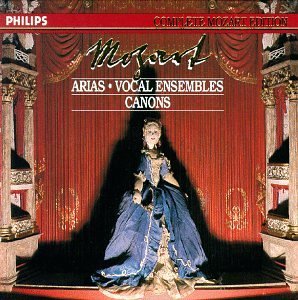 W.A. Mozart Arias Vocals Ens Canons Complete Edition Vol 23 