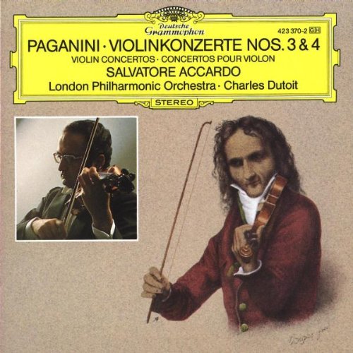 N. Paganini/Con Vn 3/4@Accardo*salvatore (Vn)@Dutoit/London Po