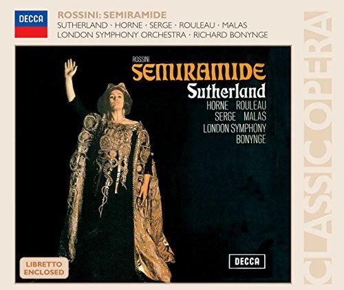 G. Rossini/Semiramide-Comp Opera@Sutherland/Horne/Serge/Malas@Bonynge/London Sym Orch