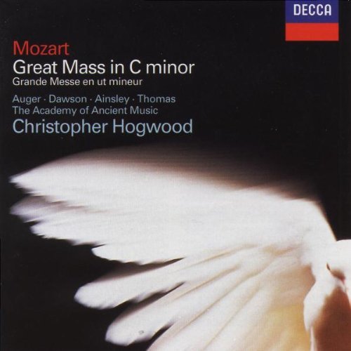 W.A. Mozart/Great Mass@Auger/Dawson/Ainsley/Thomas@Hogwood/Aam & Winchester Choir