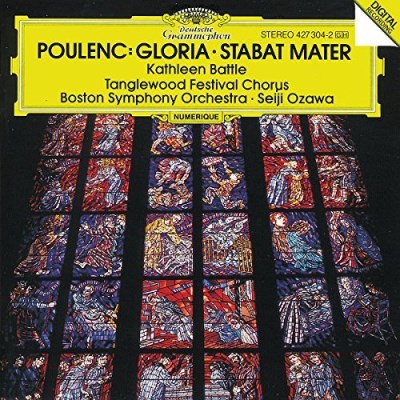 F. Poulenc/Gloria/Stabat Mater@Battle*kathleen (Sop)@Ozawa/Boston So