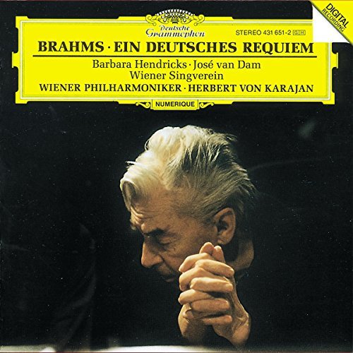 J. Brahms/German Requiem@Van Dam/Hendricks/Scholz@Karajan/Vienna Phil