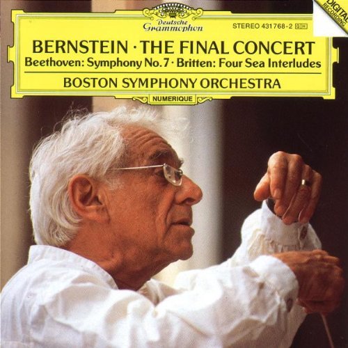 Leonard Bernstein Final Concert Bernstein Boston So 