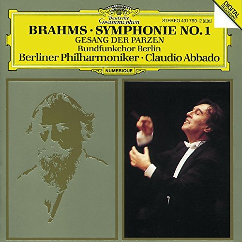 J. Brahms/Sym 1/Gesang Der Parzen@Abbado/Berlin Po