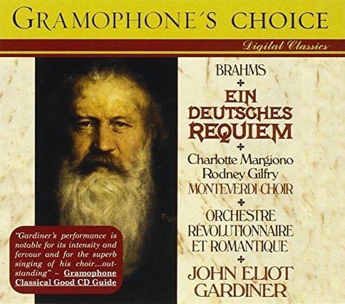 Johannes Brahms German Requiem Margiono (sop) Gilfry (bar) Gardiner Revolutionaire Et Rom 