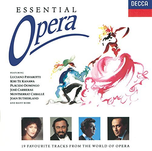 Essential Opera Carmen Tosca Boheme Madam Butt Pavarotti Sutherland Te Kanawa Solti & Karajan & Maazel Var 