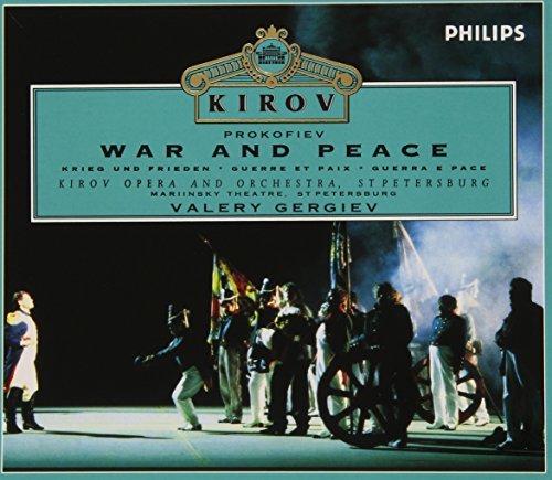 S. Prokofiev/War & Peace-Comp Opera@Borodina/Gergalov/Prokina/+@Gergiev/Kirov Opera & Orch