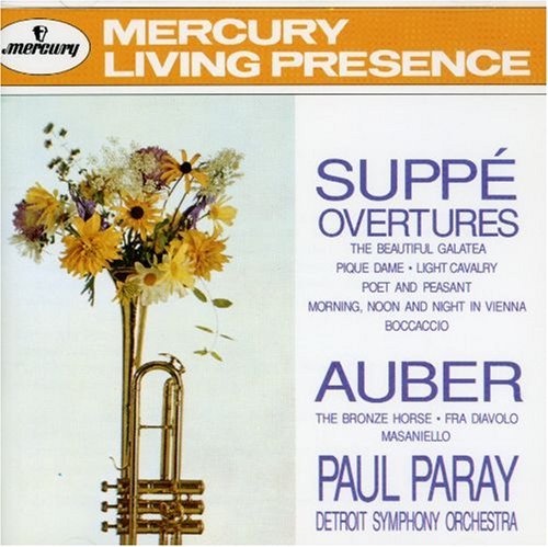 Suppe/Auber/Overtures@Paray/Detroit So