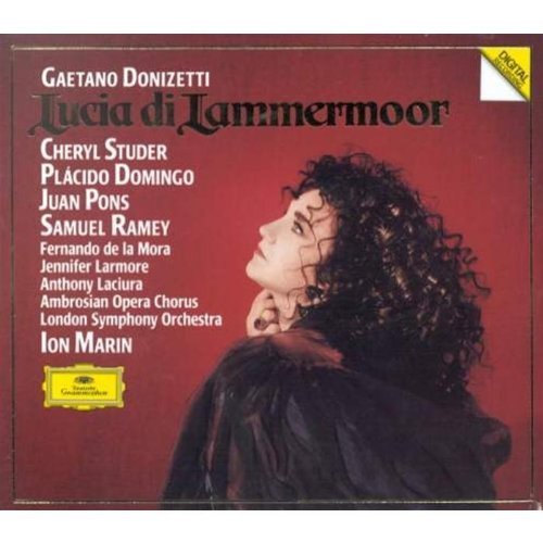 G. Donizetti Lucia Di Lammermoor Comp Opera Studer Domingo Pons Ramey & Marin London So 