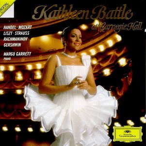 Kathleen Battle At Carnegie Hall Battle (sop) Garrett (pno) 