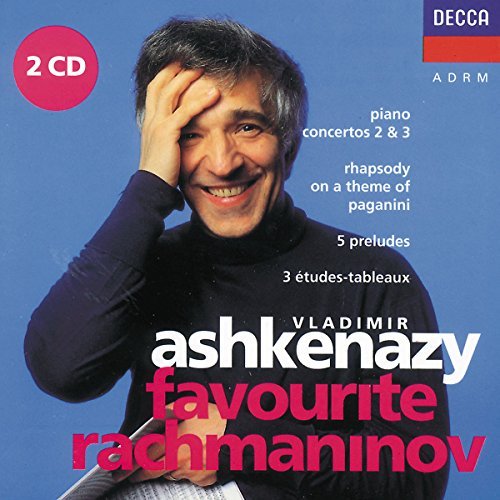 Vladimir Ashkenazy Favorite Rachmaninoff Asheknazy (pno) 2 CD Set 