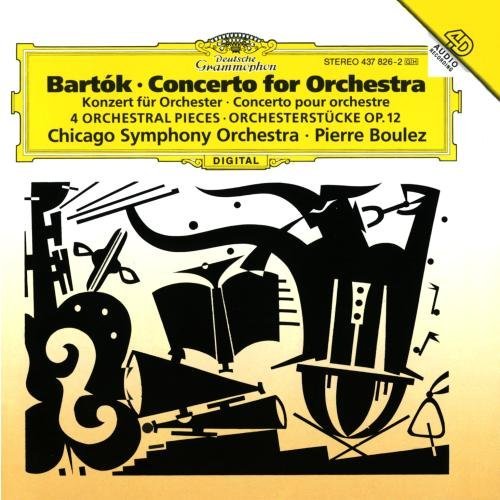 Bartok Concerto For Orchestra 4 Orche Boulez Chicago So 