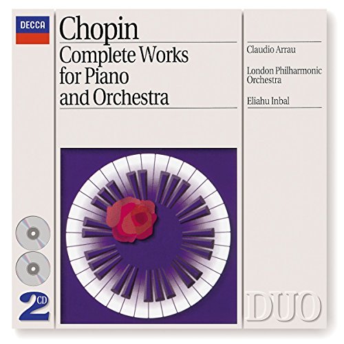 F. Chopin Complete Works For Piano & Orc Arrau Claudio (pno) Inbal London Po 
