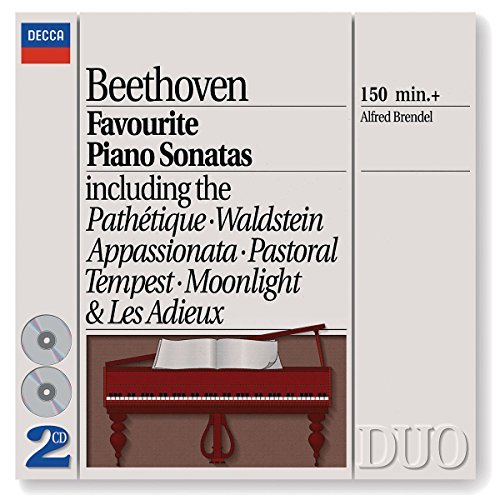 Alfred Brendel Piano Sonatas 8 14 15 17 21 23 Brendel*alfred (pno) 2 CD 