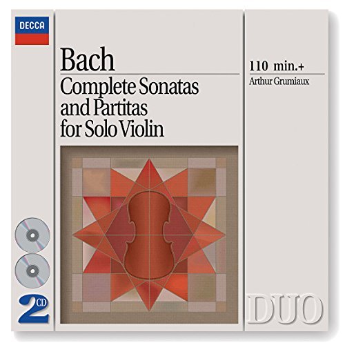 Arthur Grumiaux/Complete Sonatas & Partitas Fo@Grumiaux*arthur (Vn)@2 Cd