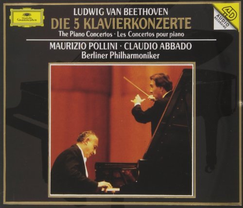 L.V. Beethoven/Con Pno 1-5@Pollini*maurizio (Pno)@Abbado/Berlin Po