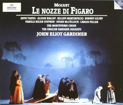 W.A. Mozart Marriage Of Figaro Comp Opera Terfel Hagley Gilfrey Martinpe Gardiner Various 