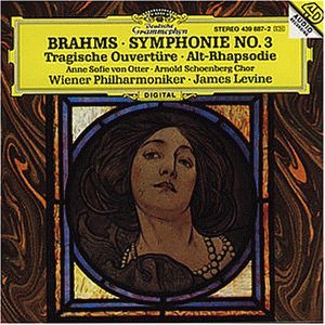 J. Brahms/Sym 3/Alto Rhaps/Tragic Ovt@Von Otter*anne Sofie (Mezzo)@Levine/Vienna Phil