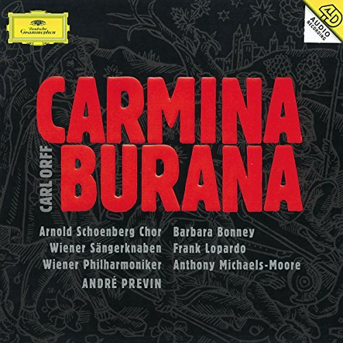 Orff/Carmina Burana@Bonney/Lopardo/Michaels-Moore@Previn/Vienna Po