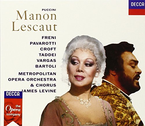 Giacomo Puccini Manon Lescau Comp Opera Pavarotti*luciano (ten) 2 CD 