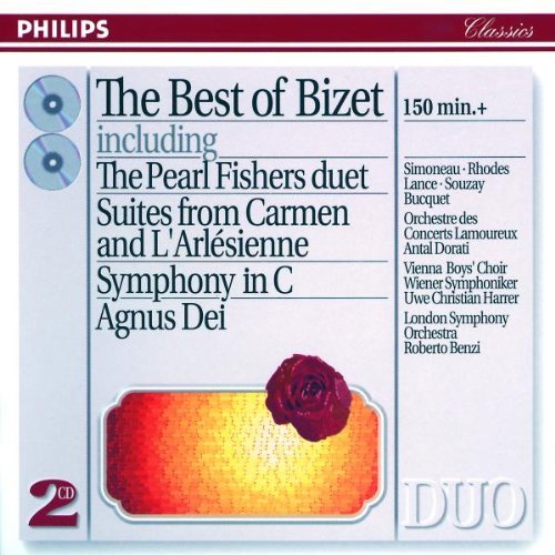Best Of Bizet Best Of Bizet Simoneau Rhodes Lance Souzay + Harrer & Benzi Various 