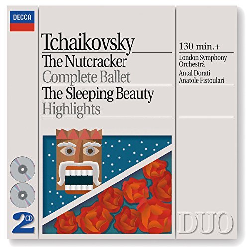 Pyotr Ilyich Tchaikovsky Nutcracker Comp Sleeping Beaut 2 CD Dorati & Fistoulari Various 