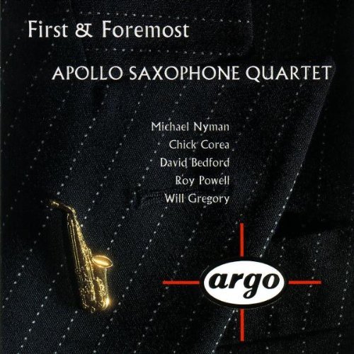 Apollo Saxophone Quartet First & Foremost Music Of Bedf Apollo Sax Qt 