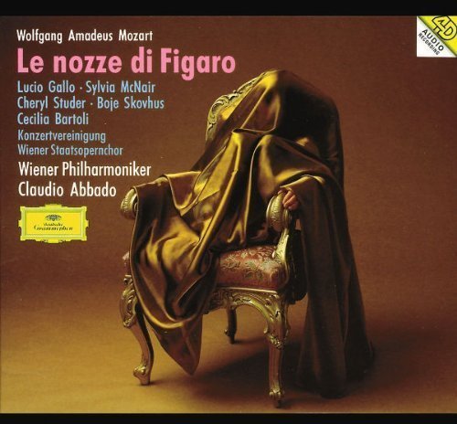 W.A. Mozart Marriage Of Figaro Comp Opera Gallo Mcnair Skovhus Studer + Abbado Vienna Phil 