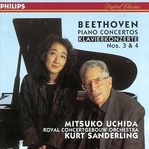 L.V. Beethoven/Con Pno 3/4@Uchida*mitsuko (Pno)@Sanderling/Royal Concertgebouw