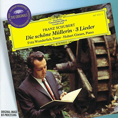 Fritz Wunderlich/Die Schone Mullerin/3 Lieder (@Wunderlich (Ten)/Giesen (Pno)