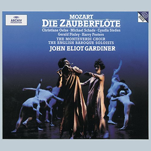 W.A. Mozart Magic Flute Comp Opera Schade Oelze Finley Backes + Gardiner English Baroque Soloi 