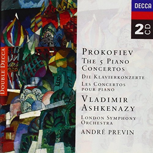 Ashkenazy Previn London Sympho Piano Concertos 1 5 Ashkenazy (pno) Previn London So 