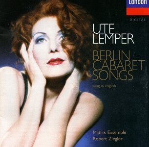 Lemper Ute Berlin Cabaret Songs (english) Lemper (voice) 