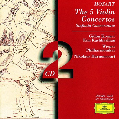 Kremer Harnoncourt Vienna Phil 5 Violin Concertos Sinfonia Co Kremer*gidon (vn) 2 CD 