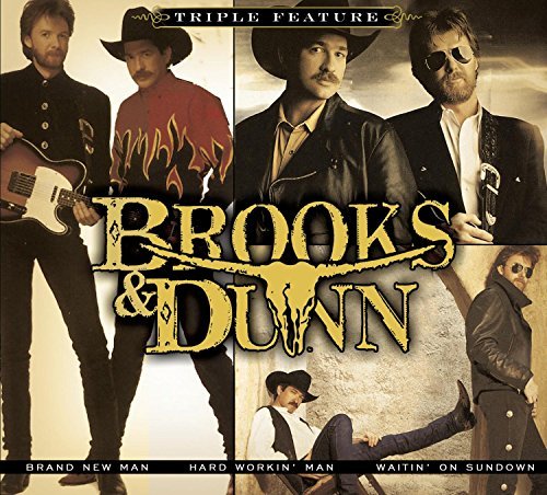 Brooks & Dunn Triple Feature Softpack 3 CD 