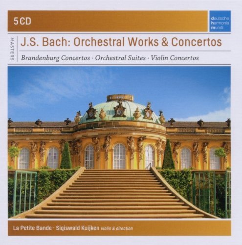 La Petite Bande Bach Orchestral Works & Conce Import Can 5 CD 
