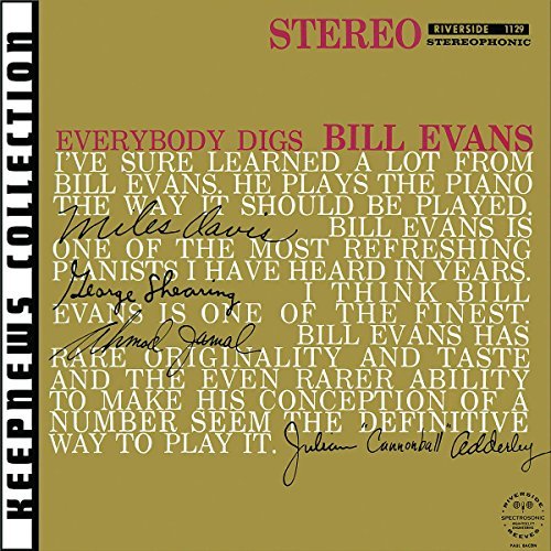 Bill Evans Everybody Digs Bill Evans Remastered Incl. Bonus Track 