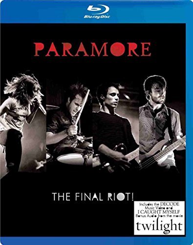 Paramore Final Riot Tour Blu Ray 