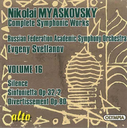 N. Myaskovsky/Silence Op. 9 Sinfonietta I@Russian Federation Academic So