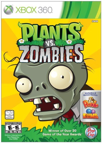 Xbox 360 Plants Vs. Zombies 