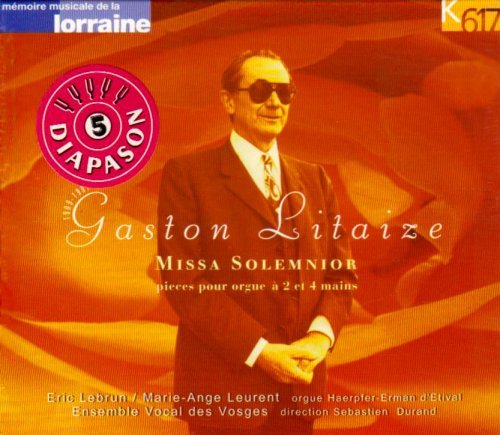 Gaston Litaize/Missa Solemnior@Import-Eu