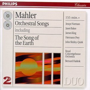 Orchestral Songs (inc. 'the So Orchestral Songs (inc. 'the So Baker King Prey Norman & Haitink Royal Concertgebouw Or 