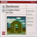 L.V. Beethoven Complete Music For Flute Gazzelloni Canino Larrieu + 
