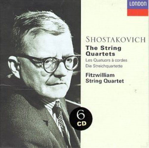 D. Shostakovich/Qt Str 1-15-Comp@6 Cd Set@Fitzwilliam Str Qt