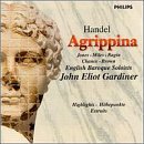 G.F. Handel/Agrippina-Hlts@Jones/Miles/Ragin/Chance/Brown@Gardiner/English Baroque Soloi