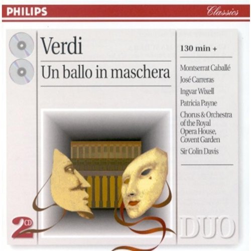 G. Verdi/Masked Ball@Caballe (Sop)/Carreras (Ten)@Davis/Roh